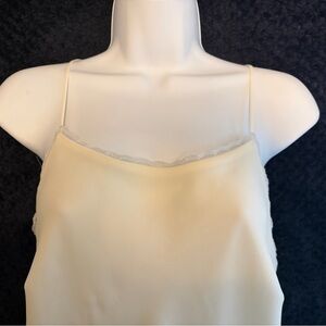 Vintage Ann Taylor Cream Spaghetti Strap Top